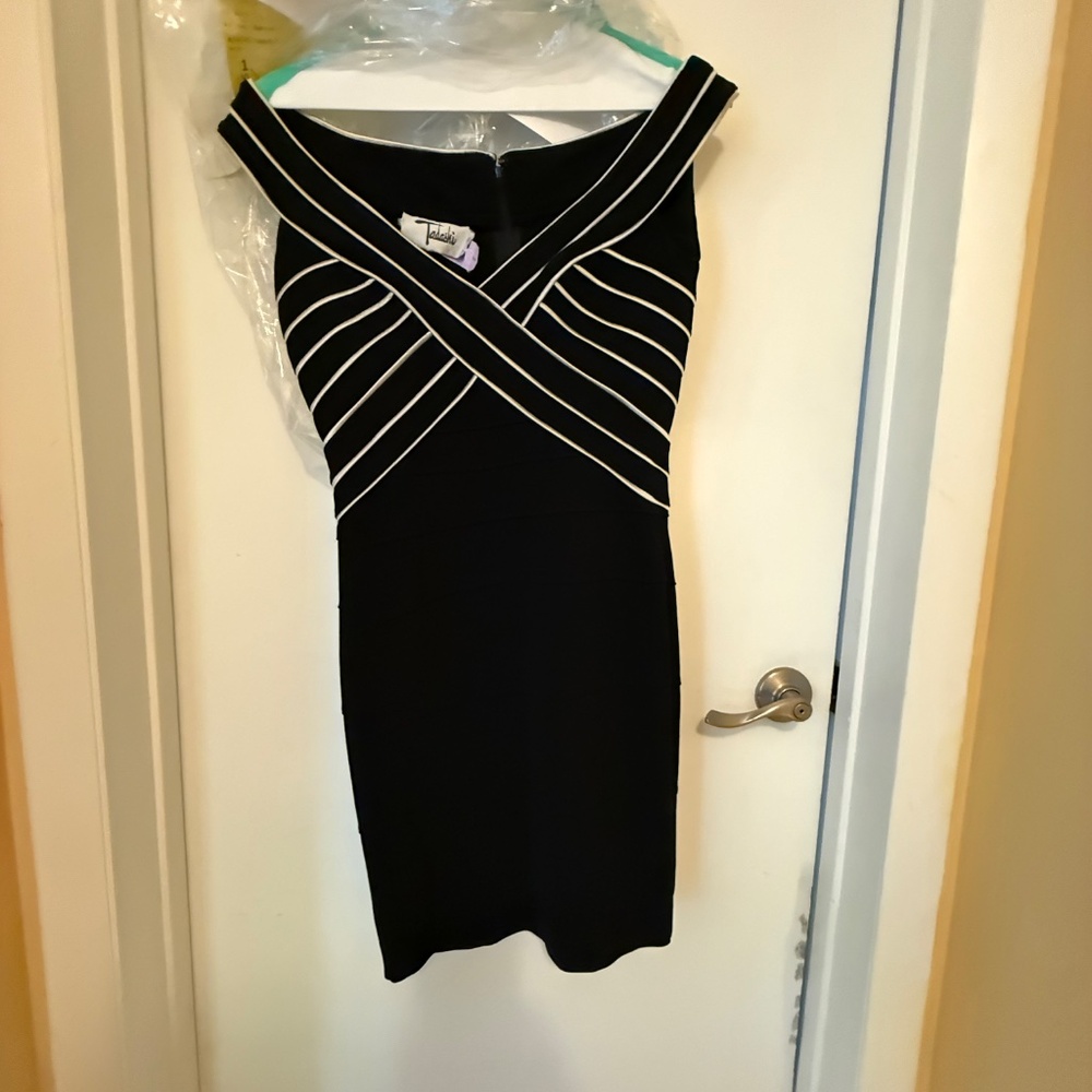 VTG LBD SMALL ORIGINAL BANDAGE DRESS BY TADASHI